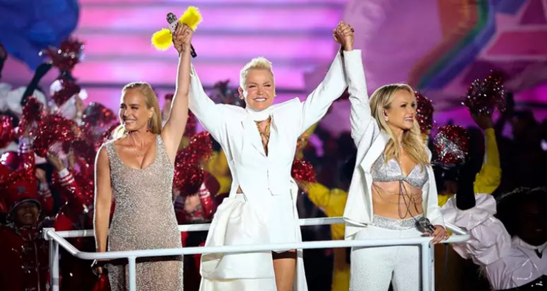 Chiquérrimas, Xuxa, Angélica e Eliana roubam a cena no 'Criança Esperança'