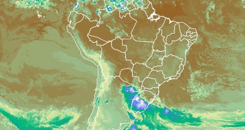 Sul do Brasil e Mato Grosso do Sul em alerta parta temporais