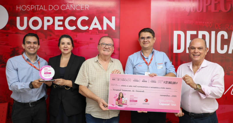 Copacol atinge marca de R$ 1 milhão em doação para cura do câncer