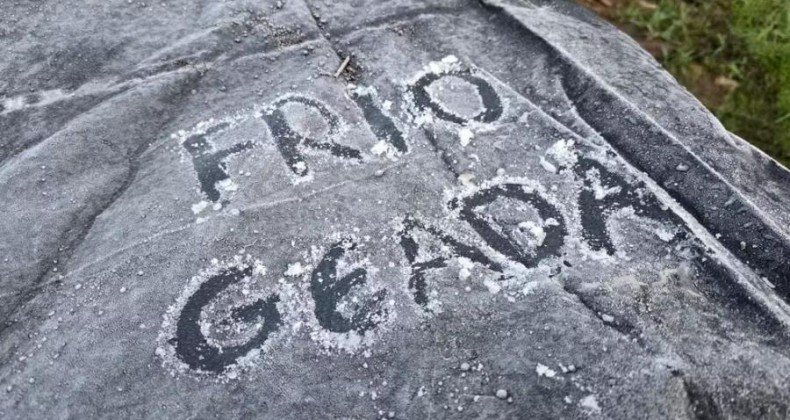 Com geada, SC tem a 1ª temperatura negativa do ano; FOTOS e VÍDEO
