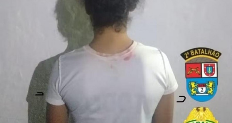 Mulher suspeita de jogar ácido em jovem no Paraná é presa pela PM